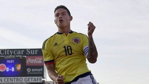 James Rodríguez ha estado en seis de los catorce partidos de Colombia en Eliminatorias rumbo a Qatar 2022. (Foto: AFP)