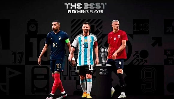 Messi, Mbappé o Haaland finalistas a "Mejor jugador" en premios The Best de FIFA. (Foto: FIFA)