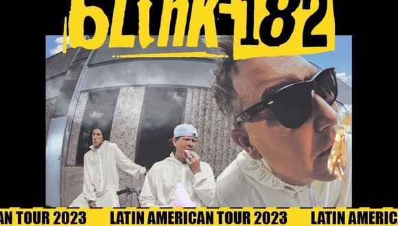Blink-182 en México 2023: ¿cuándo y donde comprar las entradas para su concierto? (Foto: @livenationlatam).