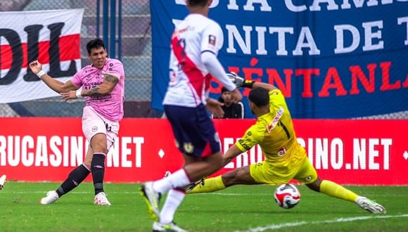 El delantero Nicolas Contin marcó el 1-0 en Sport Boys vs. Municipal. (Foto: Liga 1)