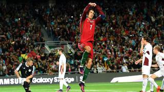 Cristiano Ronaldo se luce con Portugal: mira el gol que le hizo a Letonia