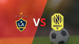 LA Galaxy y Nashville SC se mantienen sin goles al finalizar el primer tiempo