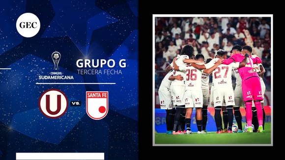 Universitario vs. Santa Fe: horarios, apuestas y canales de TV para ver la Copa Sudamericana