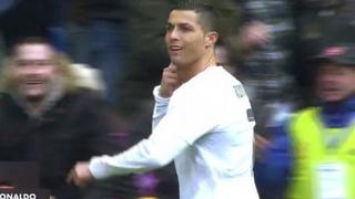 Cristiano Ronaldo marcó golazo y respondió a pifias del Bernabéu con gestos