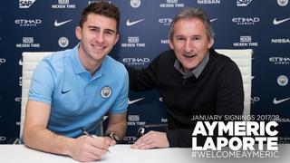 Ya es oficial: Manchester City anunció a lo grande a Aymeric Laporte, el sexto fichaje de la temporada