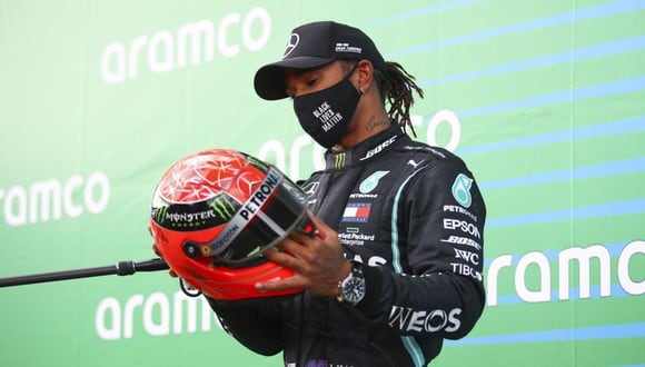 Lewis Hamilton se perderá el GP de Sakhir después de dar positivo por COVID-19. (Foto: AFP)