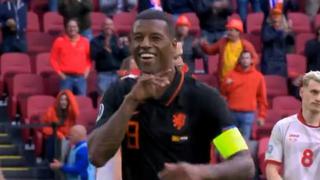 Lo que se perdió el Barça: doblete de Wijnaldum en Países Bajos vs Macedonia [VIDEO]