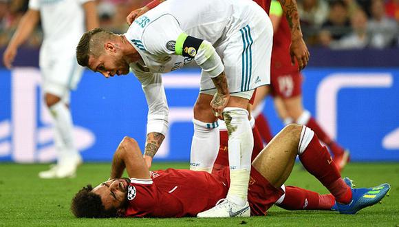 Madrid vs. final de Champions League: Sergio y el mensaje de apoyo a Mohamed Salah tras lesión | FUTBOL-INTERNACIONAL | DEPOR
