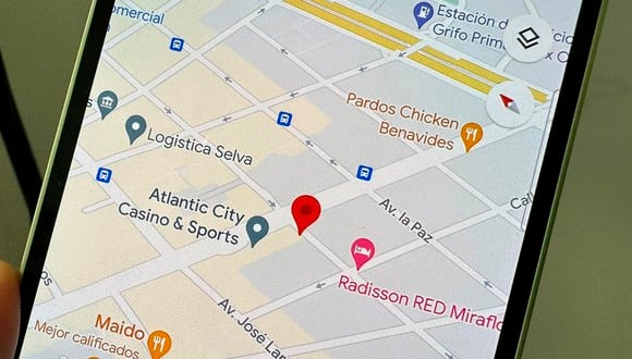 De esta simple forma podrás tener la nueva función de Google Maps. (Foto: Depor - Rommel Yupanqui)