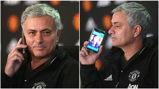 Así se vacila: Mourinho contestó celular de periodista en plena conferencia de prensa