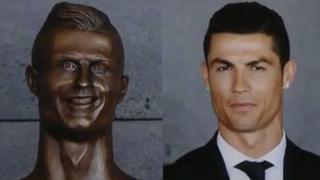 "¿Qué dirías ante esto?": A Zlatan le mostraron el 'busto' de Cristiano y su respuesta es viral [VIDEO]