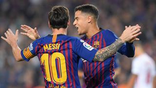 Tras cuatro partidos sin ganar: Barcelona venció 4-2 a Sevilla por LaLiga Santander con gol de Messi