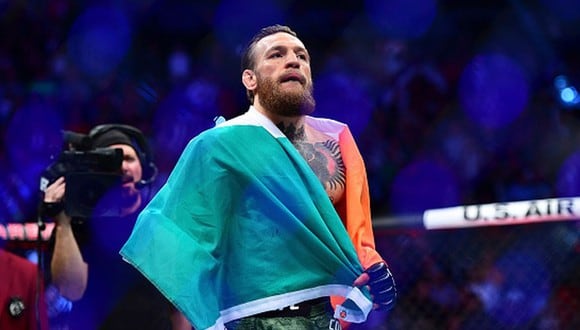 Conor McGregor se equivocó al informar que su tía habido fallecido por el coronavirus. (Getty Images)