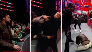Video viral: Bad Bunny recibe paliza en la reciente emisión de la WWE