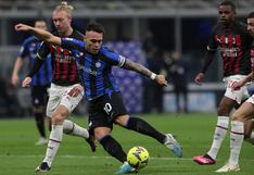 Con gol de Lautaro Martínez: Inter venció 1-0 al Milan por la Serie A de Italia