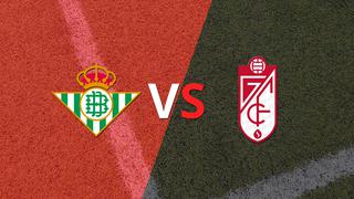 Victoria parcial para Betis sobre Granada en el estadio Benito Villamarín