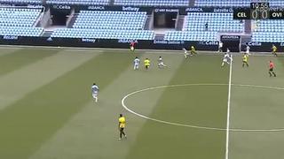 Debut poco soñado: el error de Tapia en su primer partido con Celta de Vigo que acabó en gol de Oviedo [VIDEO]