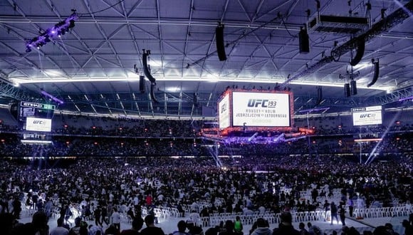 UFC tendrá un evento con el 100% de espectadores. (Foto: UFC)