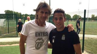 Selección Peruana: Ricardo Gareca se reunió con Cristian Benavente en Francia (VIDEO)