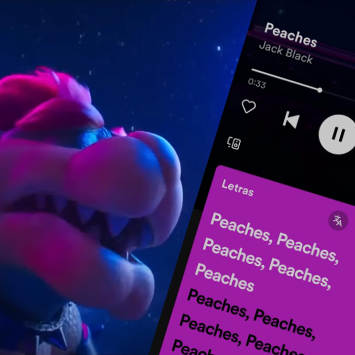 Canción Peaches en Mario Bros: ¿De qué habla la letra interpretada