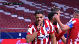 ¿Problemas para anotar? Llamen a Luis Suárez: el gol de cabeza del uruguayo en el Atlético de Madrid vs. Getafe [VIDEO]