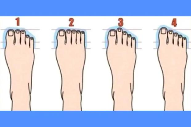 TEST VISUAL | Esta imagen te muestra cuatro pies que se diferencian por sus dedos. (Foto: namastest.net)
