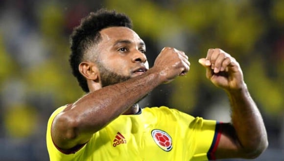 Miguel Borja es una de las armas ofensivas más peligrosas de la Selección Colombia. Lamentablemente no estará en esta fecha triple de las Eliminatorias. (Foto: Getty Images)