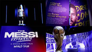 La vida y carrera de Lionel Messi llega a Miami en una muestra interactiva que recorrerá el mundo