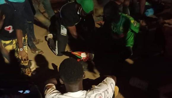 Tragedia en Camerún durante la Copa Africana de Naciones. (Foto: Annie Payep)