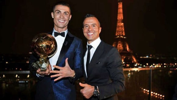 Cristiano Ronaldo y Jorge Mendes terminaron su relación laboral a finales del año pasado. (Foto: EFE)