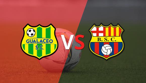 Arranca el partido entre Gualaceo vs Barcelona