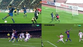 Son idénticos: Luis Suárez copió el golazo de taco de Kluivert con el Barcelona en LaLiga del 2003 [VIDEO]