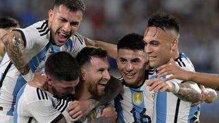 Argentina goleó 7-0 a Curazao con ‘hat-trick’ de Lionel Messi