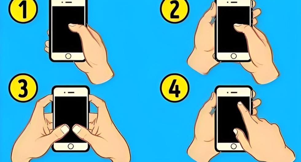 ➤ Visual test: Find out what qualities you have according to the way you hold your cell phone |  Mexico