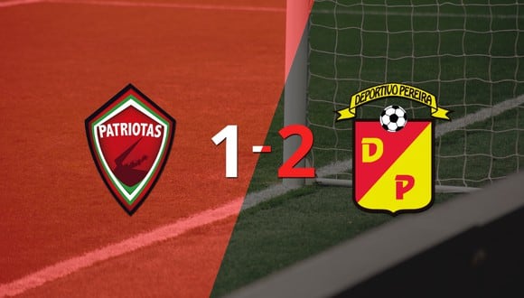 Pereira ganó por 2-1 en su visita a Patriotas FC