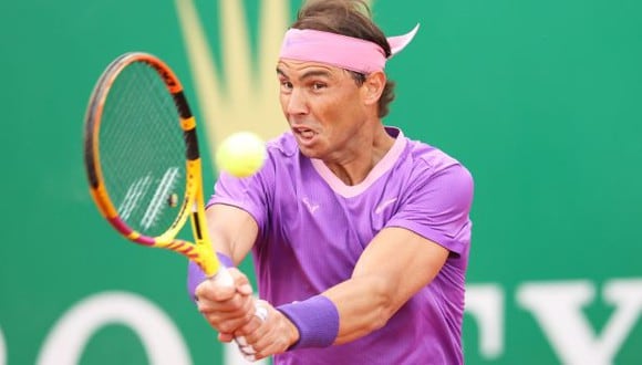 Rafael Nadal venció a Dimitrov y avanzó a cuartos de final del Masters 1000 de Montecarlo. (Twitter)