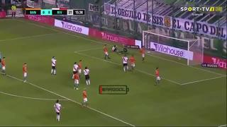 Apareció por el segundo palo :‘Nacho’ Fernádez marcó el 1-0 de River vs. Banfield [VIDEO]