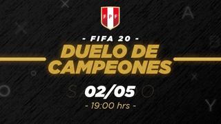 Este sábado se juega la final del duelo de campeones E-Sports y será transmitido en vivo por el Facebook de la Selección Peruana