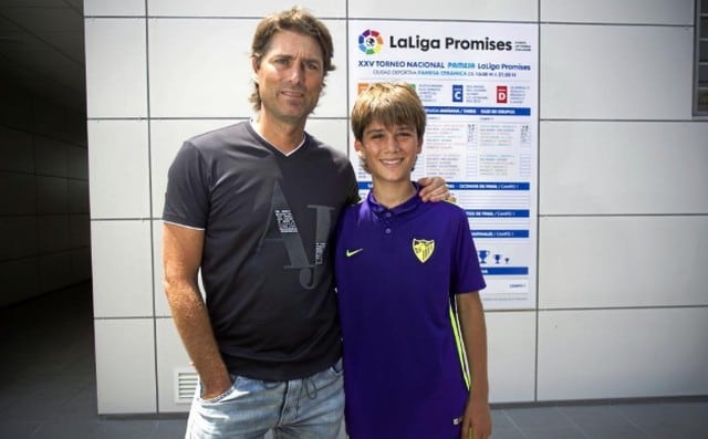 Julen Jon Guerrero, hijo de Julen Guerrero. (Foto: Agencias)