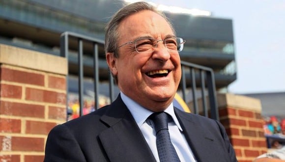 Florentino Pérez ha sido presidente del Rea Madrid en dos mandatos. (Getty)