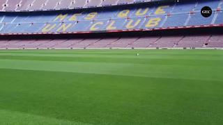 Instalaciones del Camp Nou se prepara para el regreso a la actividad