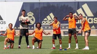 Gareth Bale vuelve al centro de la polémica: simula jugar golf en el entreno del Real Madrid [FOTO]