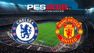 Previa del Chelsea vs. Manchester United: las mejores jugadas del partido en PES 2018