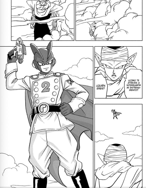 Piccolo vs.  Gamma 2. Photo: Manga Plus