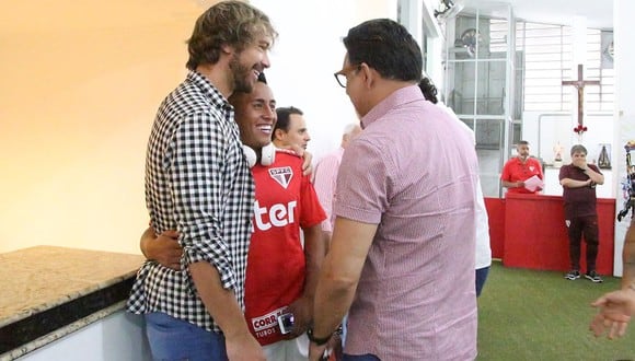 Cueva, quien acaba de renovar con el Al-Fateh saudí, llegó en junio 2016 a Sao Paulo y se fue a mediados de 2018, peleado con la dirigencia del club paulista. (Foto: Sao Paulo)