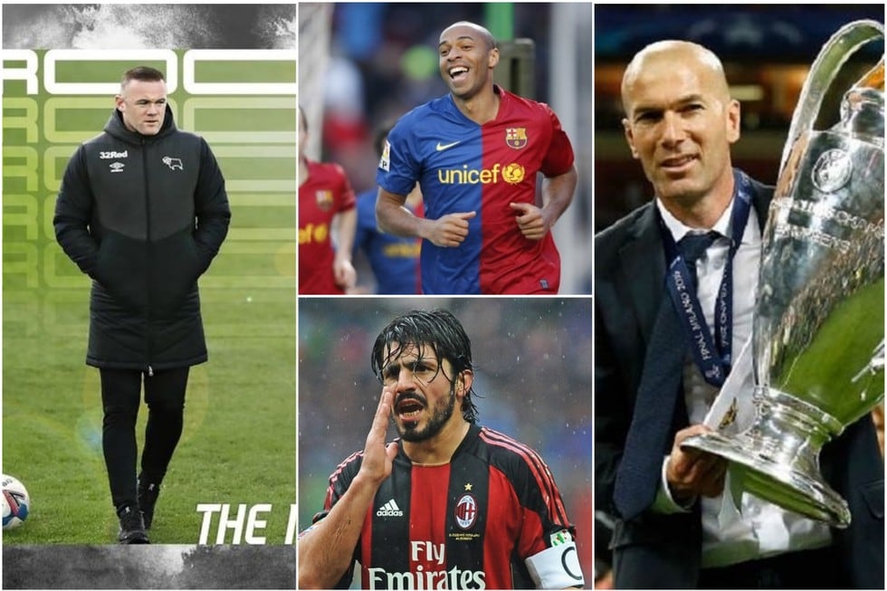 Las estrellas del fútbol que ahora son entrenadores.