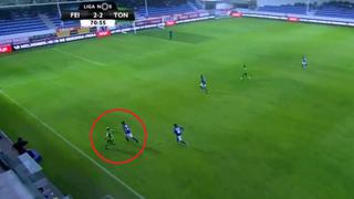 ¡Como con la mano! Sergio Peña y su genial asistencia para gol de Tondela en Portugal [VIDEO]