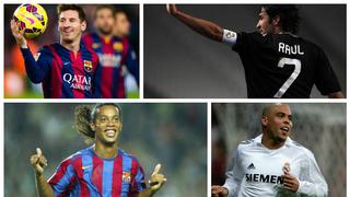Barcelona vs. Real Madrid: Los grandes delanteros de los últimos Clásicos