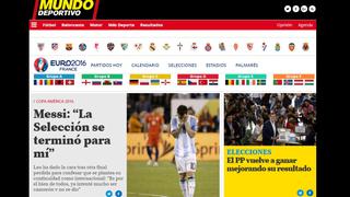 Lionel Messi: Así reaccionaron los medios internacionales tras su anuncio