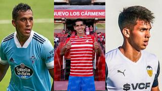 En todas las divisiones: peruanos que jugarán esta temporada en el fútbol español [FOTOS]